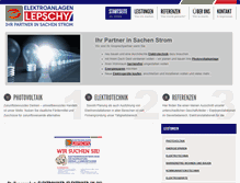 Tablet Screenshot of elektro-lepschy.de